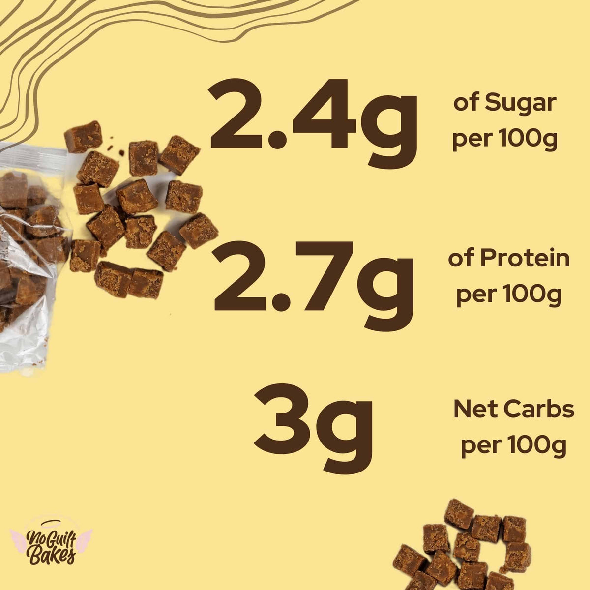 Nutritional Information Key Facts - Chocolate Keto Fudge