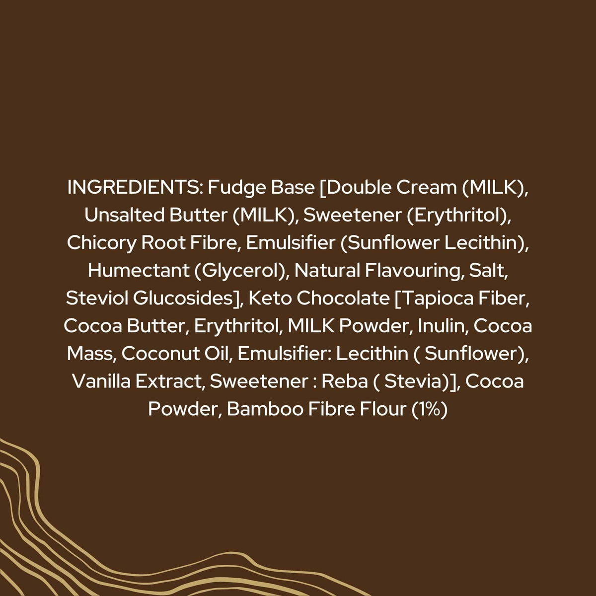 Chocolate Keto Fudge - diabetic friendly Caramel Ingredients