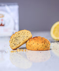 Lemon and Poppy Seed Keto Cake Bite