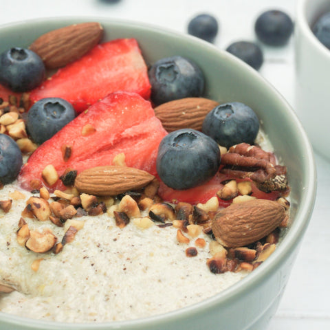 keto porridge fruit 
