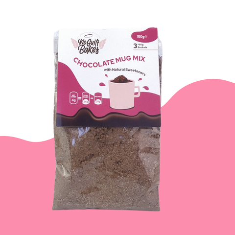 An image of chocolate mug mix packaging