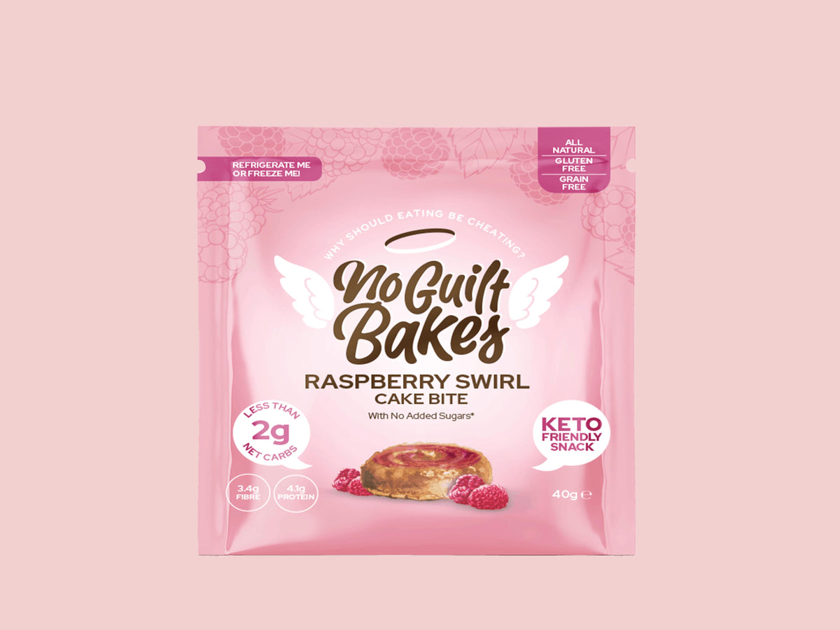 raspberry swirl cake bite